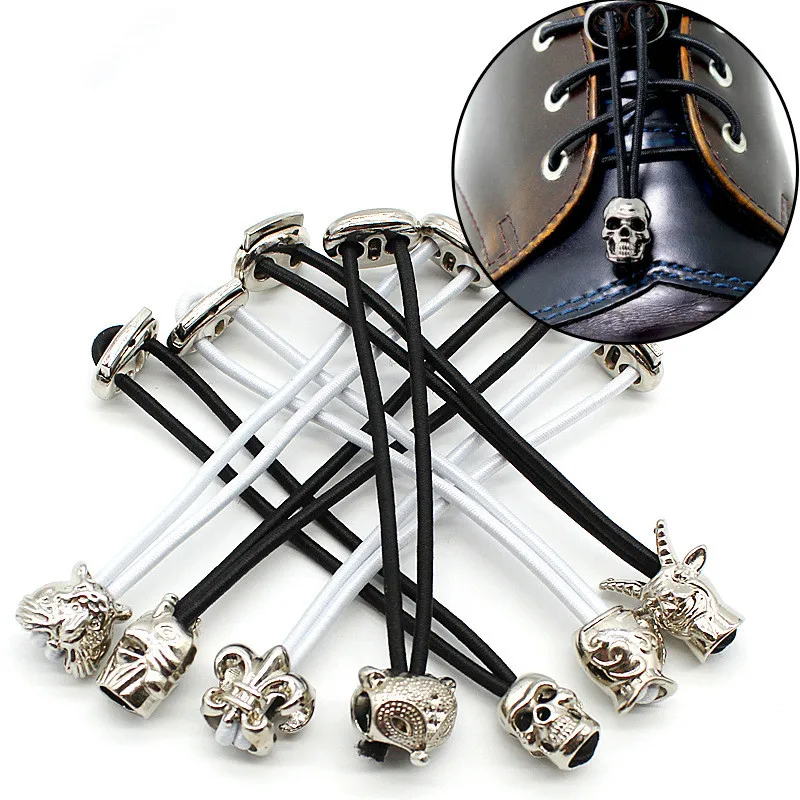 Buy Metal Shoe Charms Shoe Laces Elastic Shoelace Shoestrings Running Jogging