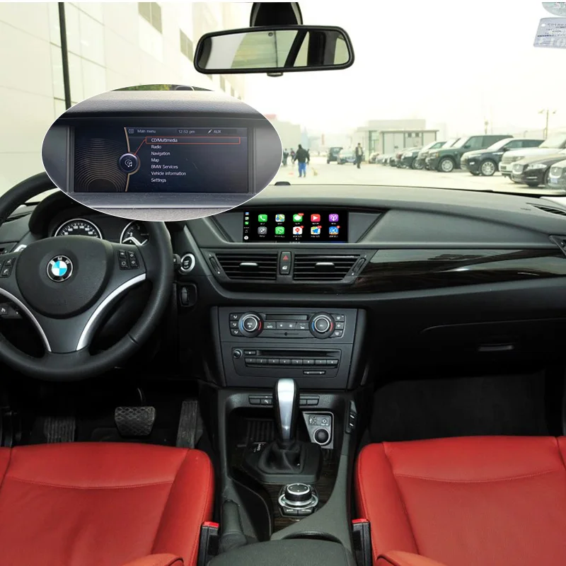 Joyeauto Беспроводной Apple Carplay для BMW CIC 6 5 8 10 25 дюймов 1 3 7 серия X1 X3 X5 X6 Z4 2009 2013 Android Авто
