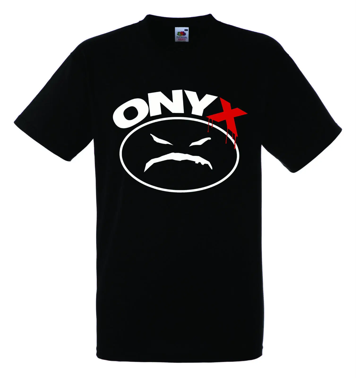 ONYX LOGO Black New T shirt Rock T shirt Rock Band Shirt Casual Plus Size T Shirts Hip Hop Style