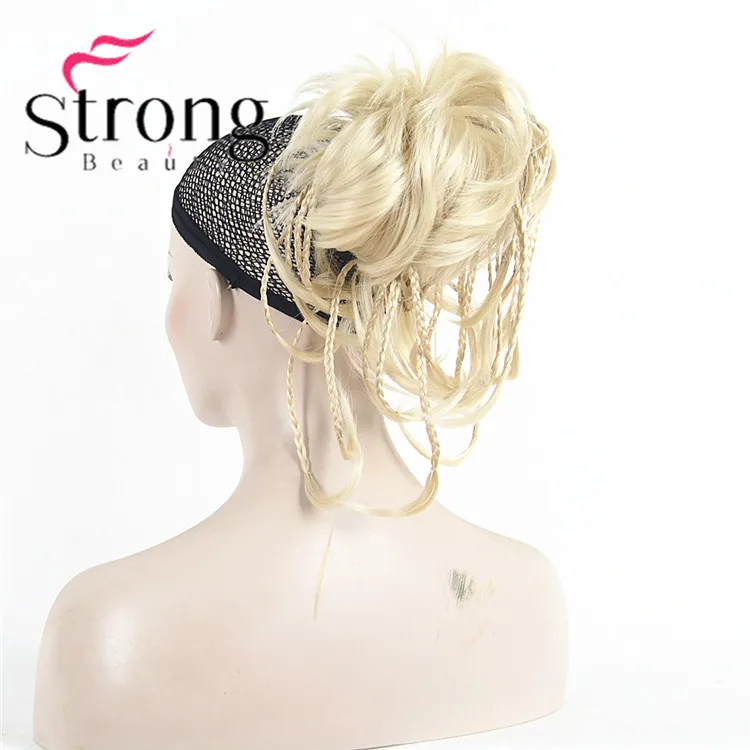 StrongBeauty 12 Inch Adjustable Messy Style Ponytail Hair Extension Synthetic Hair-Piece with Jaw Claw COLOUR CHOICES StrongBeauty 12 Inch Adjustable Messy Style Ponytail Hair Extension Synthetic Hair-Piece with Jaw Claw COLOUR CHOICES