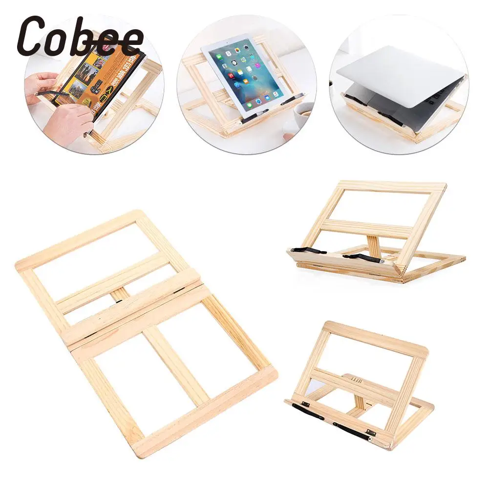 

Book Stand Foldable Book Holders Stationery Wood Book Shelf Wood