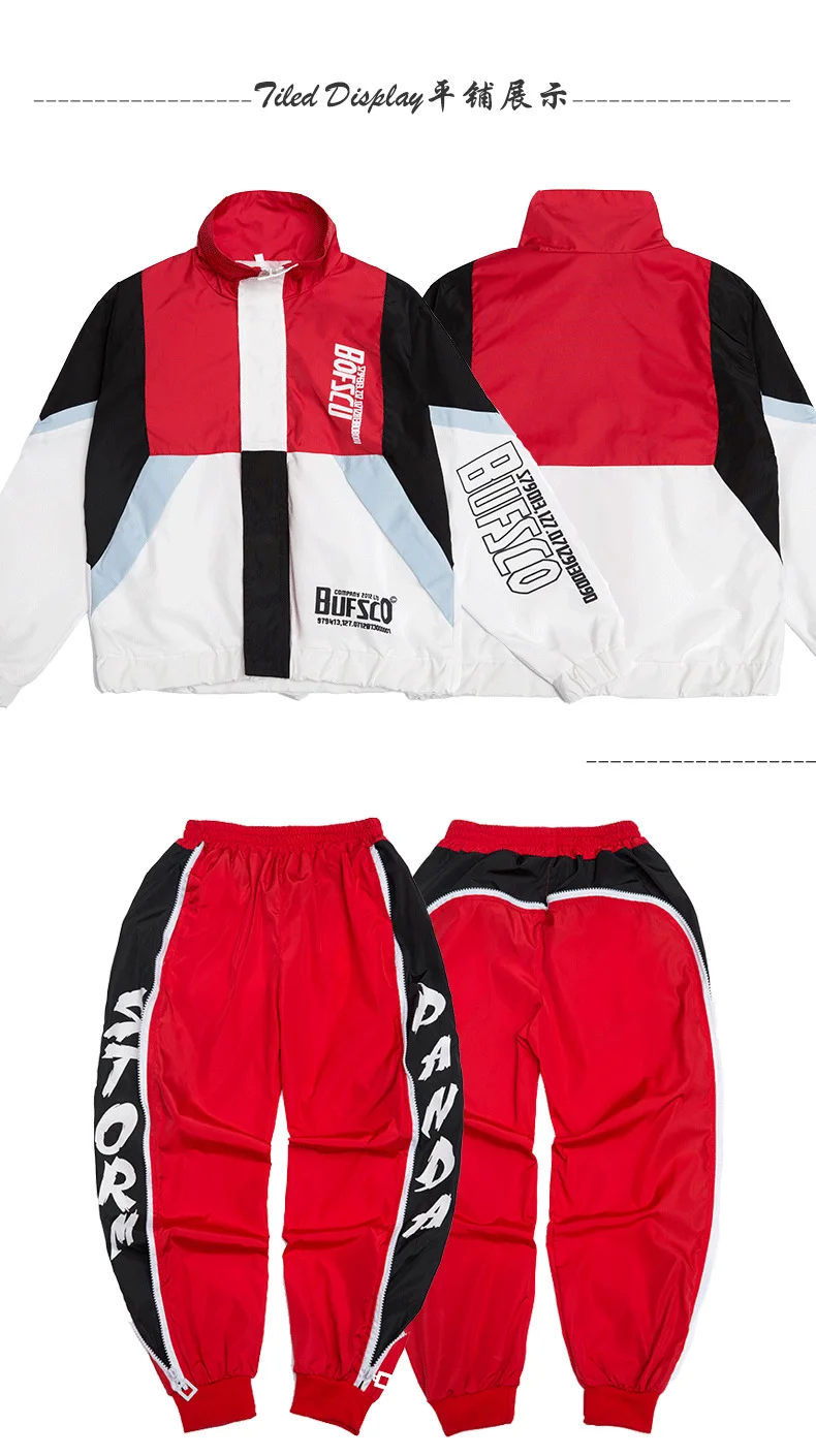 Children Boys New Trend hip-hop Dance Performance Sets For Jazz Dance Print Kids Clothes Halloween Party Clothing (12)