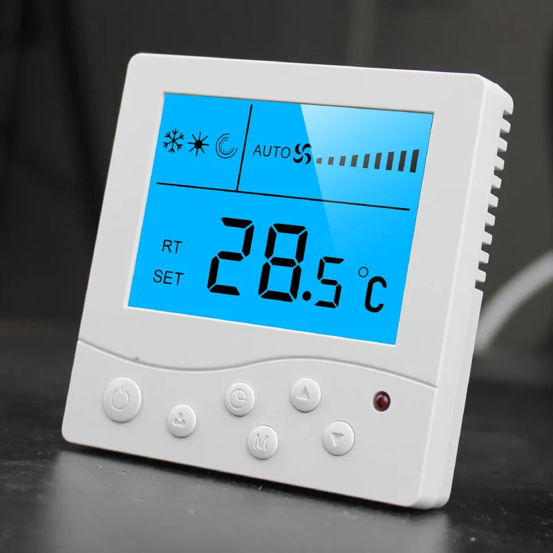 Liquid Crystal Temperature Controller for Central Air Conditioning