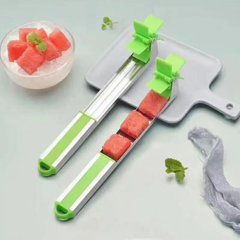 Нож для нарезки дыни в форме ветряной мельницы пластиковый слайсер для нарезки арбуза приспособления для фруктов и овощей LX7437