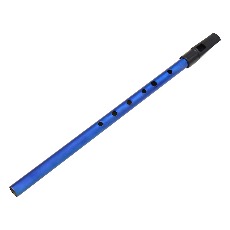 Ирландский свисток ирландская Флейта свисток оловянный свисток ключ D Пенни свисток 6 отверстий флейта Chanter Мини карманный музыкальный Instrumen - Цвет: Blue