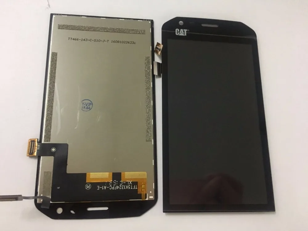 

For 4.7" Caterpillar CAT S40 LCD screen display +Touch Screen digitizer black color free shipping