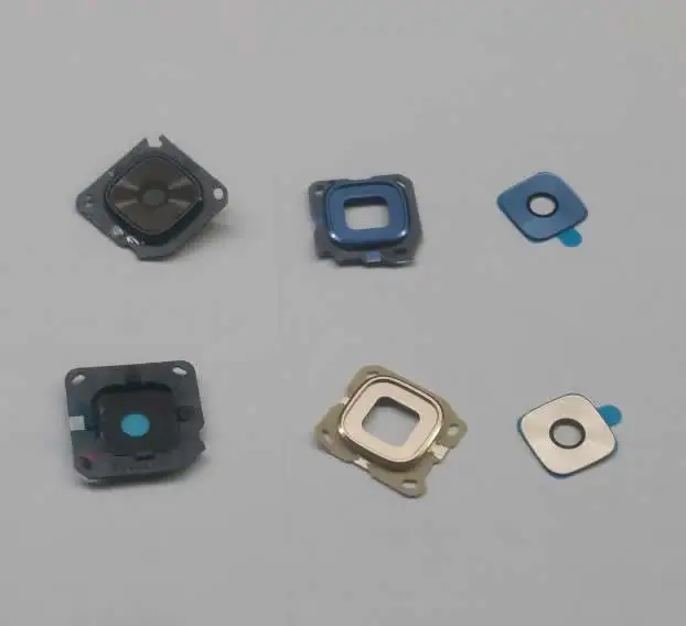 

Camera Glass Lens For Samsung Galaxy C9 Pro Rear Back Camera Lens Cover with Metal Frame Holder Replacement Parts