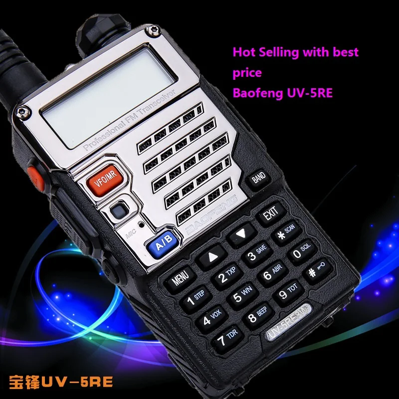 2 шт. Baofeng uv-5re двухканальные рации двухстороннее радио Vhf двухдиапазонный радио FM VOX cb радио коммуникатор для UV-5R UV-5RA обновления uv5re