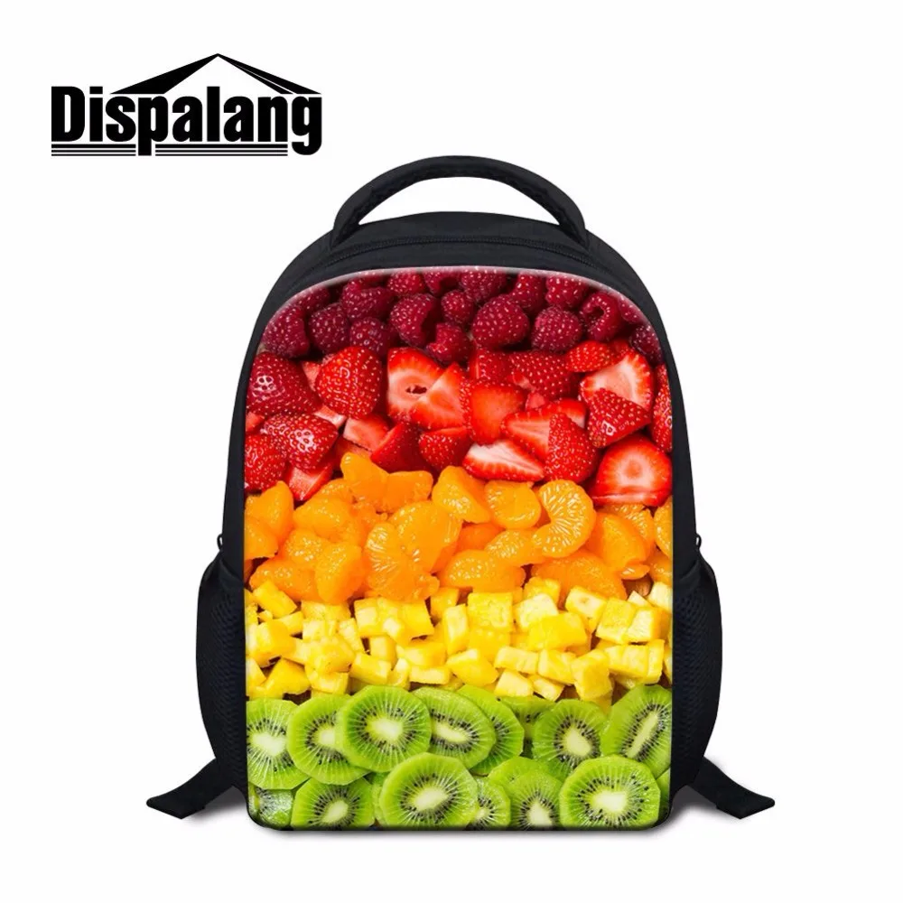 Dispalang new arrival children's back to school backpacks fruit print