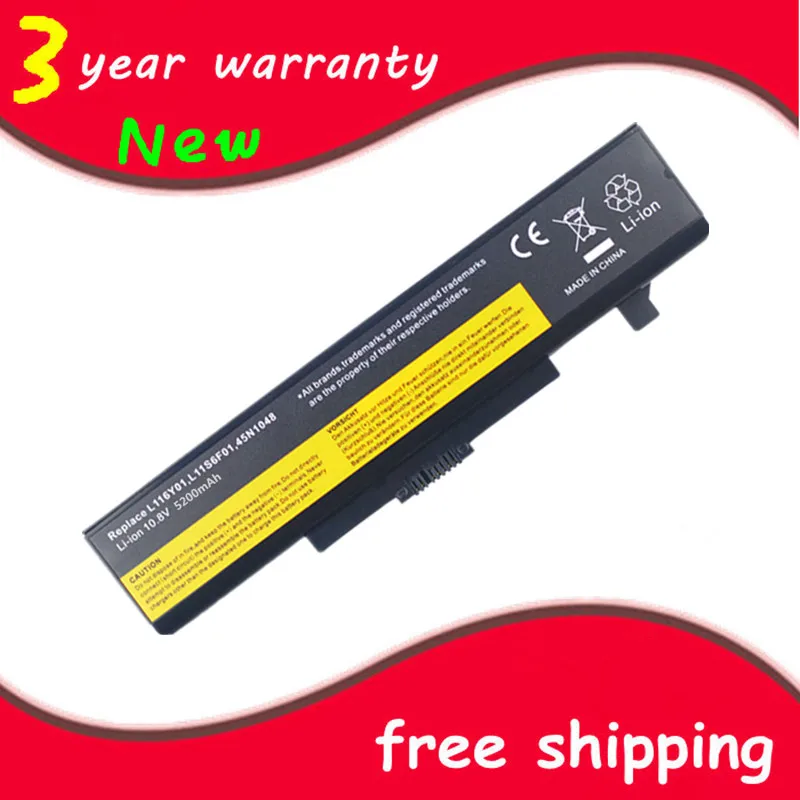 

Laptop Battery For Lenovo 121500049 L11L6F01 L11S6F01 ASM 45N1048 L11O6Y01 L11S6Y01 FRU 45N1049 L11P6R01 L116Y01