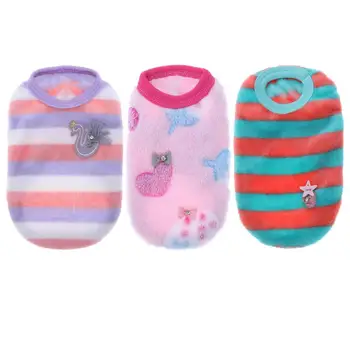 

Pet Dog Clothes Puppy Dog Cat Vest Shirt Coat Jacket Pets Kitten Teddy Coat Cotton Vest for Small Medium Dogs Clothing S/M/L