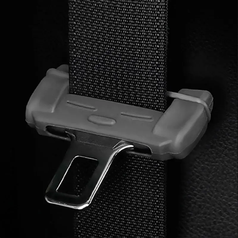 

1pcs Car Safety Belt Buckle Silicon Protector Anti-Scratch Seat Belt Buckle Clip Interior Accessories for BMW VW Audi Toyota