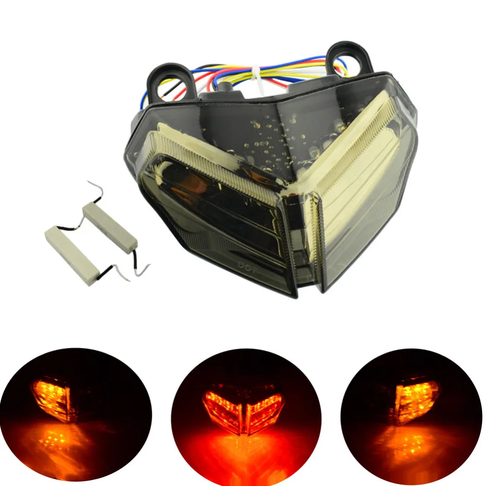 

Smoke Brake LED Tail Light Turn Signal For DUCATI 848 1098 1198 2007-2013