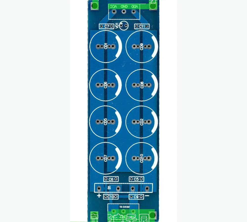 2 шт./лот усилитель аудио/двойной мощности плата фильтра питания PCB можно