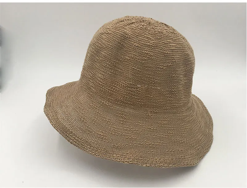 bucket hat women bucket hat black white polyester Bucket Hats (21)