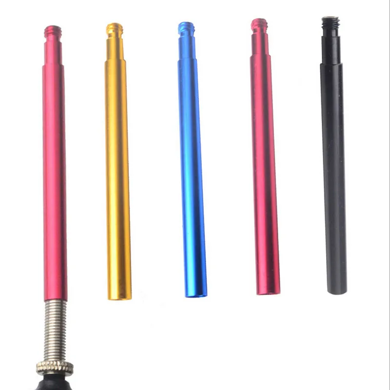 Bike valve Extension Tubular Extender For Bicycle Bike 80MM 2PCSroad