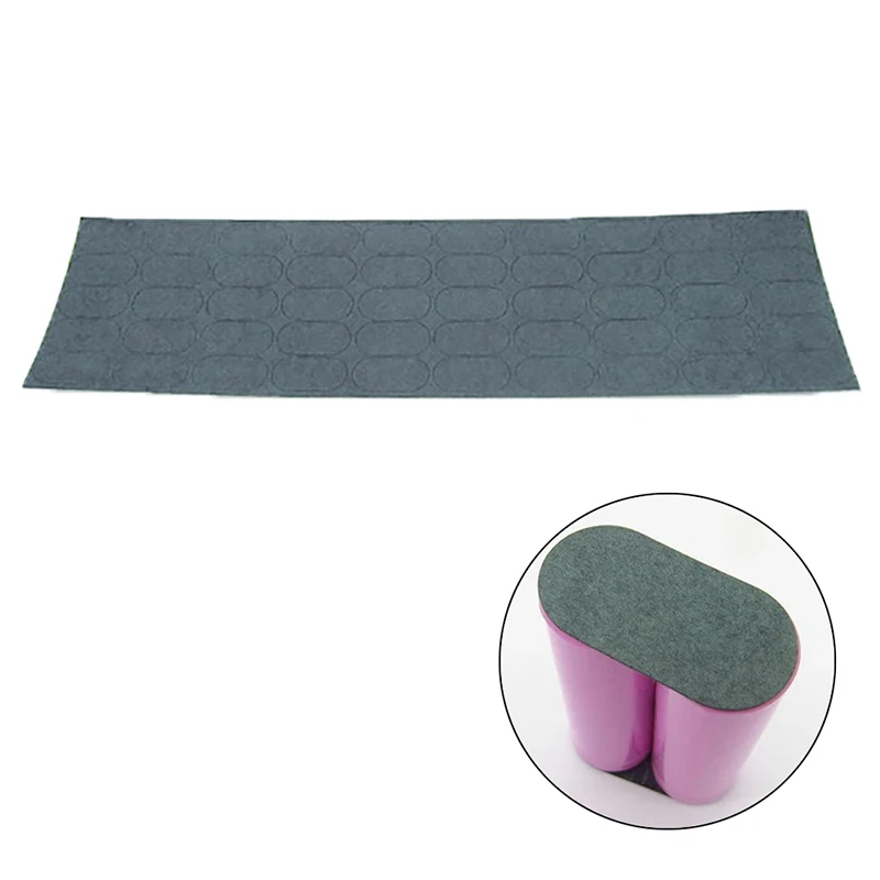

1sheet 2 Section 18650 Battery Green Paper Insulation Paper Pad Insulation Pad For Battery Highland Barley Paper Battery Pack