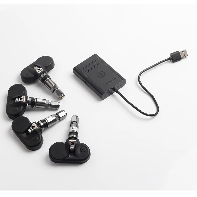 TPMS 4 датчика для Android GPS радиоприемник монитор давления в шинах автомобильный