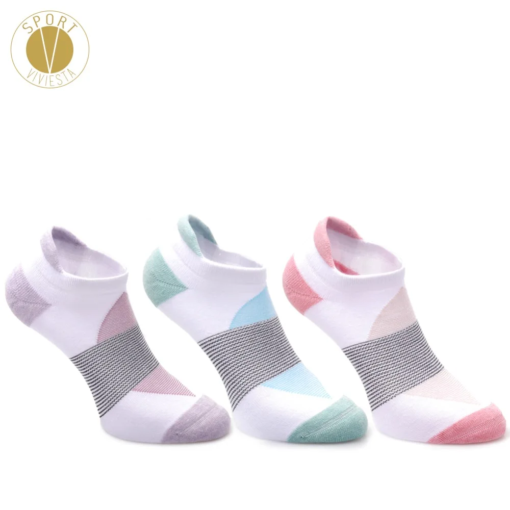 Buy [3 PAIRS] Cotton Cushioned No Show Sport Socks