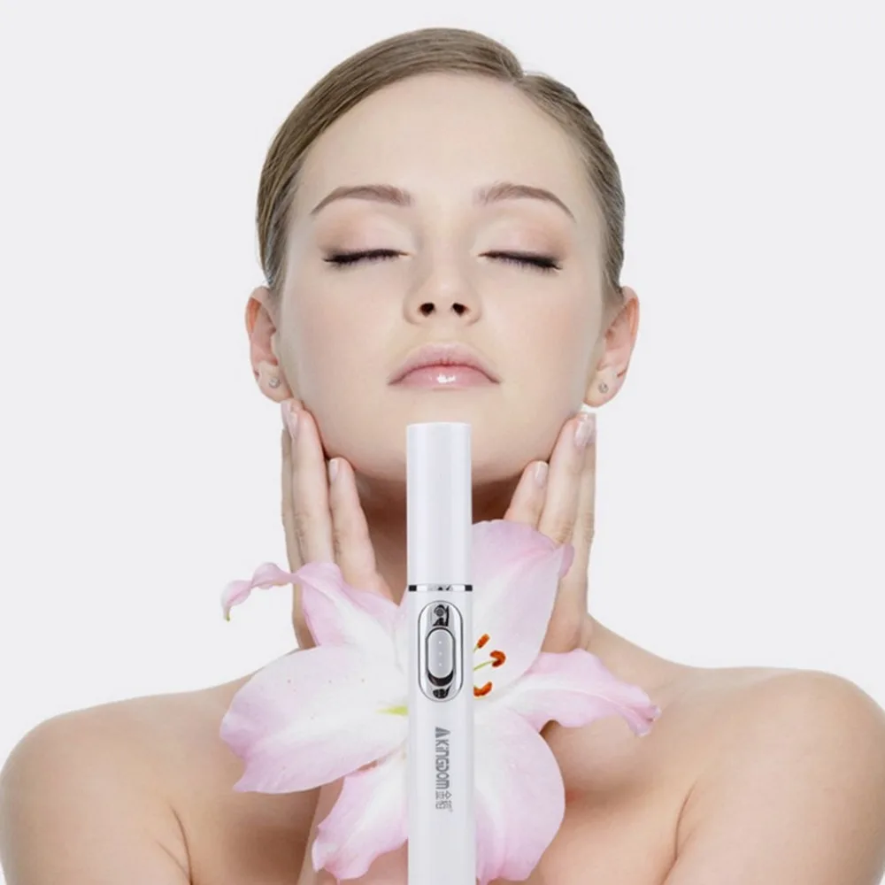 

KD-7910 Acne Laser Pen Portable Wrinkle Removal Machine Durable Soft Scar Removal Device Blue Light Therapy Pen Face Skin Care