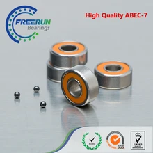10PCS SMR105 2OS 2RS 5X10X4 MM ABEC 7 LD ORANJE RUBBER rvs hybride keramische kogellager