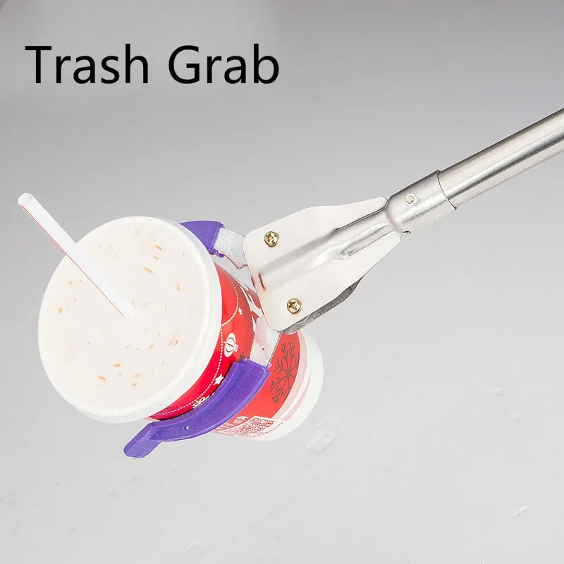 Trash Grabber Garbage Pick Up Grabber Tool Folding Iron/stainless steel