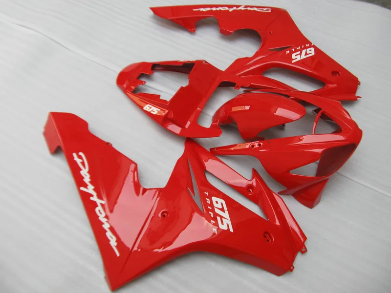 7 gits! Комплект обтекателей для Triumph Daytona 675 05 06 07 08 Daytona675 2005 2006 2007 2008 комплект из АБС