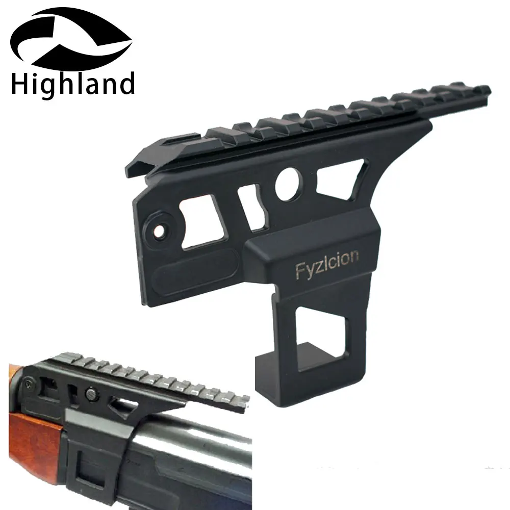 

Hunting Accessories AK 47 Side Rail Front Top Scope 20mm Standard Picatinny Weaver Rail Mount Flashlight Laser Dot Sight Receive