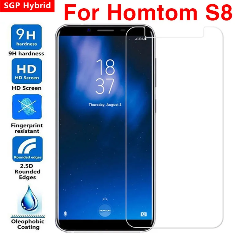 

Tempered Glass For Homtom S8 Glass Screen Protector Case Glas Protective Film 9h 2.5d Screen Protection Premium Scratch Proof