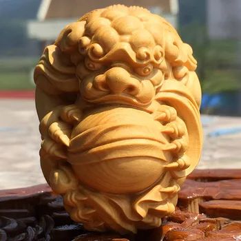 

Authentic boxwood handles, animal furnishings, multi-style solid wood carving crafts