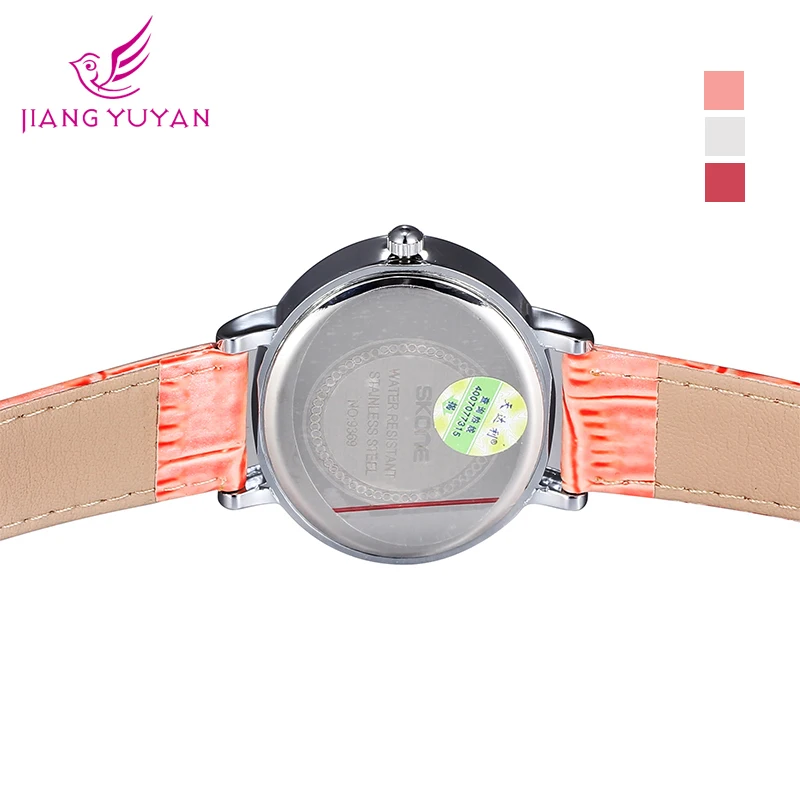 SKONE брендовые модные женские часы в римском стиле Relojes ремешки из искусственной