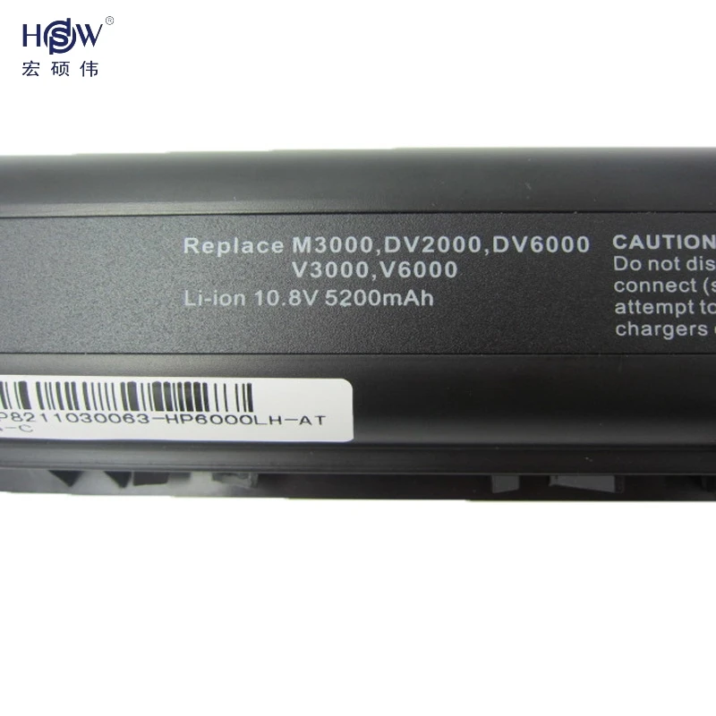 HSW ноутбука Батарея для hp Compaq Presario HSTNN-LB31 A900 C700 C700T F500 F700 V3000 V3100 V3500 V3600 V6000 V6100 V6200 v6300