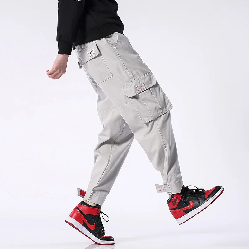 M-4XL 5XL 2019 Spring Track Pants Men Sweatpants Mens Joggers Pants Cargo Camo Tactical Harem Pants For Men