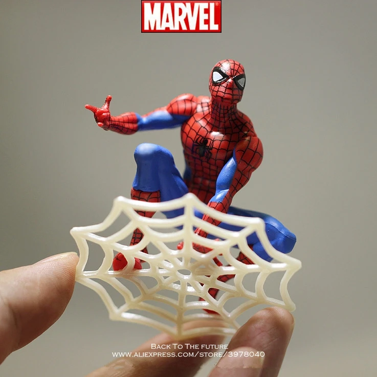 

Disney Marvel Avengers Spider Man 5cm Action Figure Posture Anime Decoration Collection Figurine Toys model for children gift