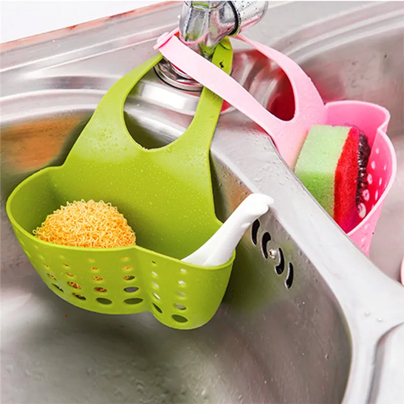 Держатель для губок на кухню сушилка держатель губки ванной раковины корзина