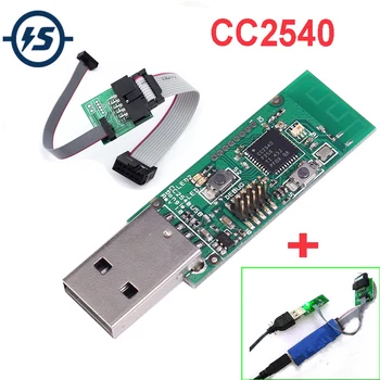 

Bluetooth 4.0 BLE CC2540 USB Dongle Protocol Analysis BTool Packet Sniffer Board+Downloader CableDownload Programming Connector
