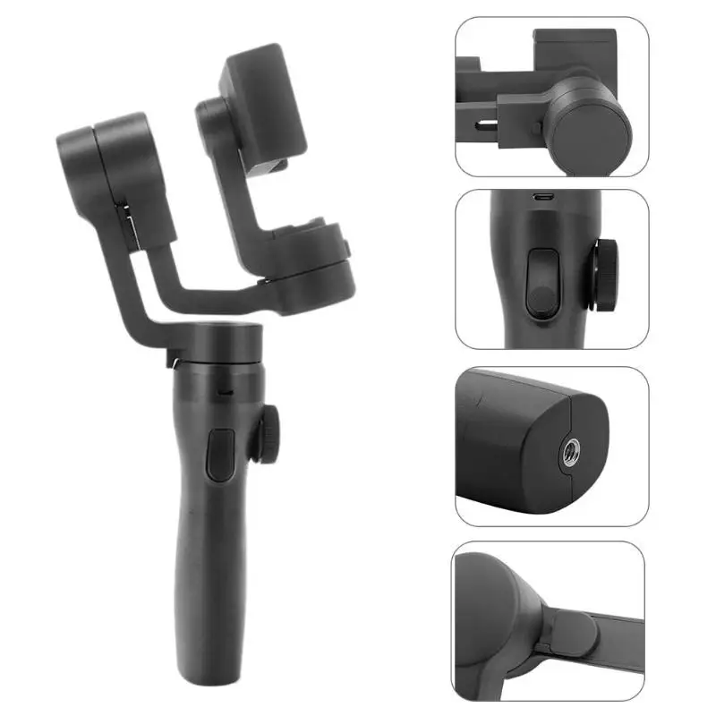 

Eyemind V2 3 Axis Handheld Gimbal Stabilizer Foldable Pocket-Size for Mobile Phone Delay Vertical Horizontal Shooting Smartphone