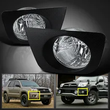 JanDeNing для 2006-2009 Toyota 4runner/Hilux Surf переднего бампера Туман светильник в сборе