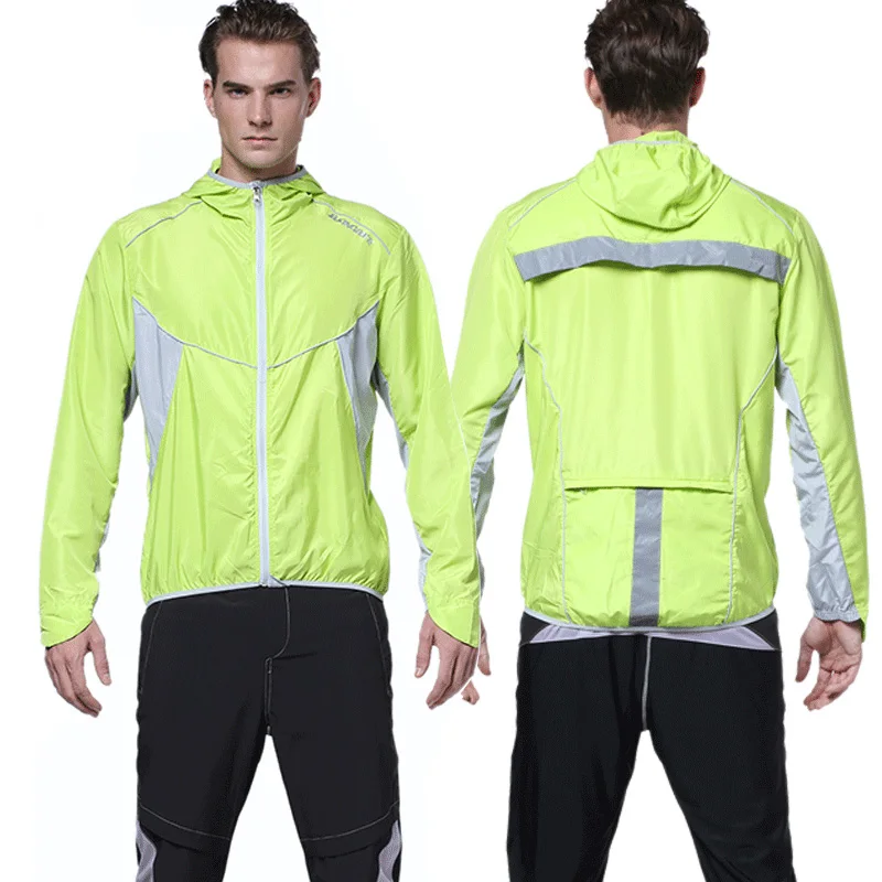 KINGBIKE с длинным рукавом анти-УФ с капюшоном для отдыха на открытом воздухе спортивная ветровка Женская куртка для велоспорта куртка для бега походная куртка унисекс