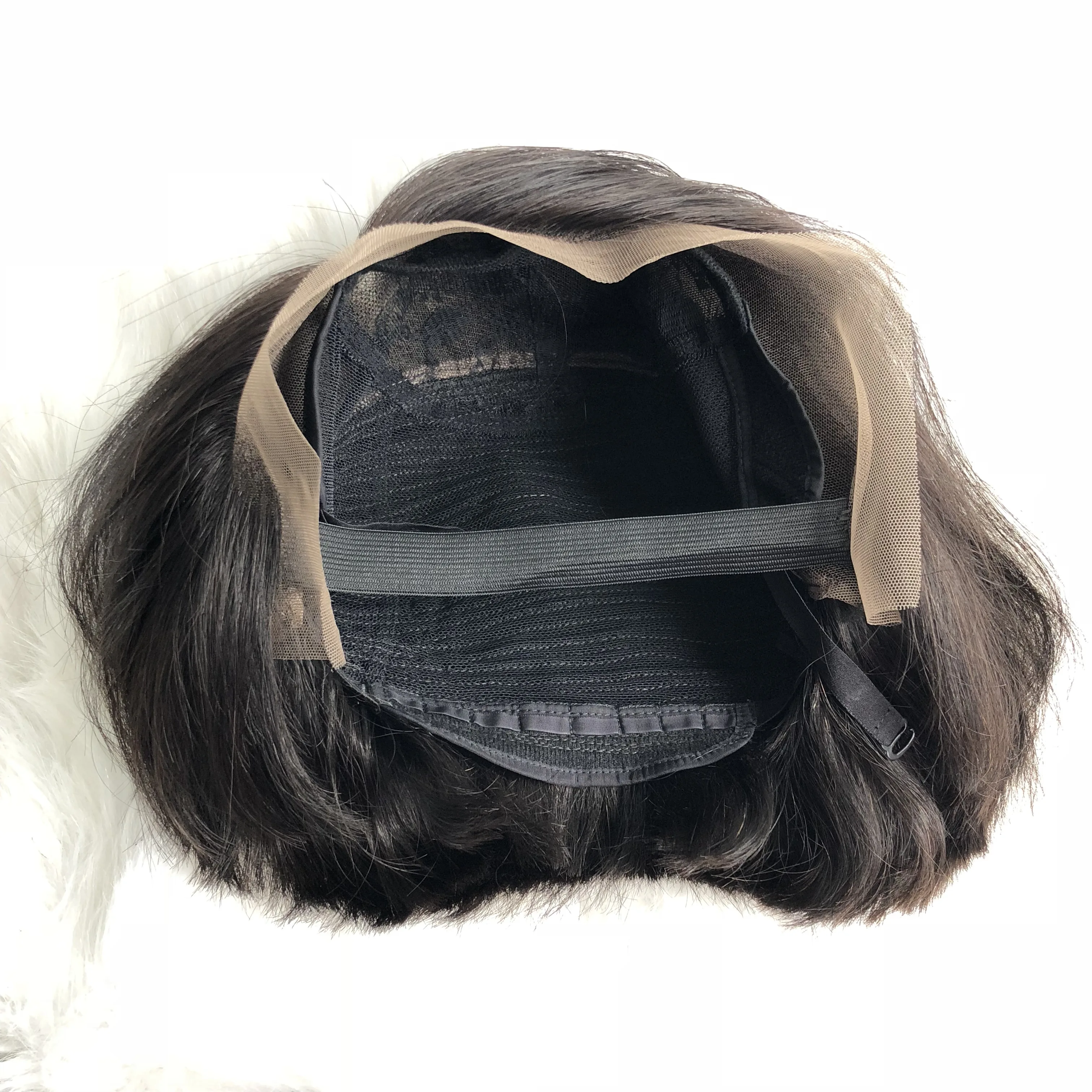 Hot Beauty Hair Lace Front Human Hair Wigs Short Bob Wig 150%Density Brazilian Remy Hair Straight For Black Women 4x13 Lace Wig