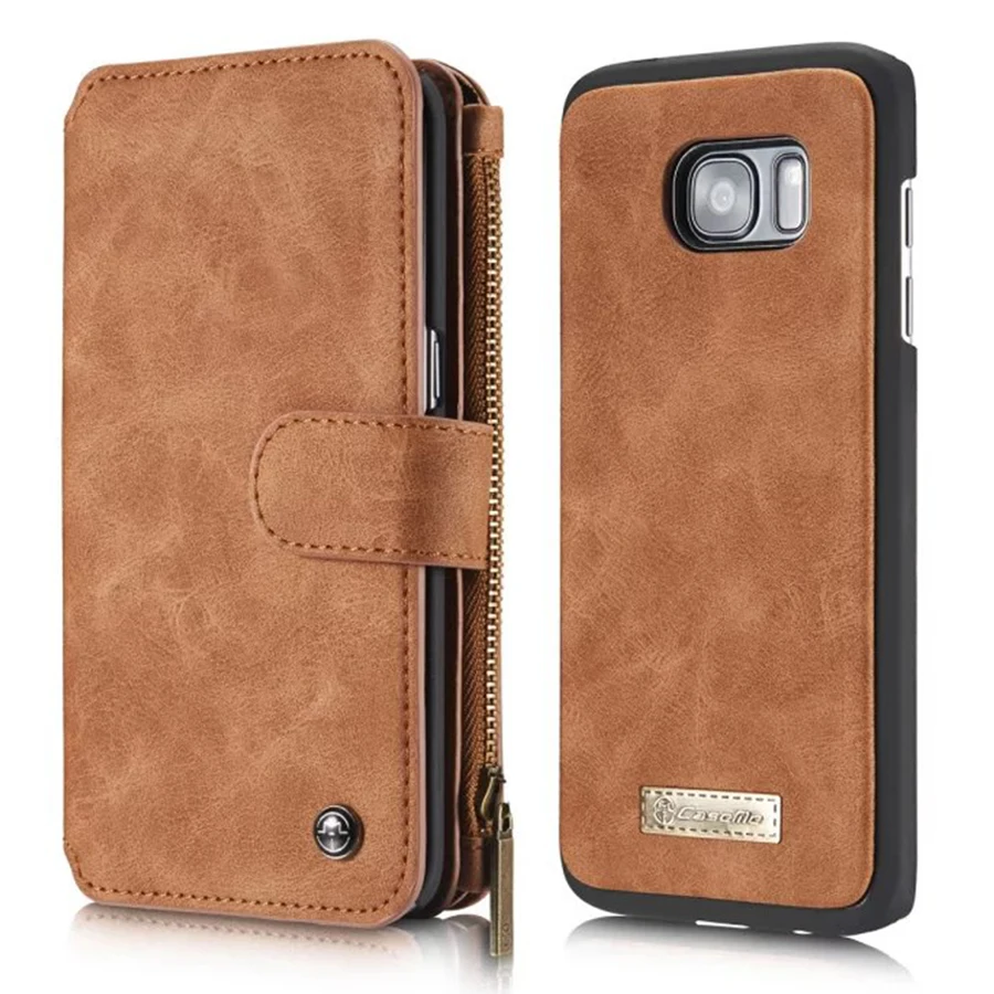 imágenes para Para Samsung Galaxy Caso de la Marca de Lujo de Cuero Con Cremallera Cartera S7 + Contraportada Samsung Galaxy S7 Borde Caso Con Titular de la Tarjeta de Coque imágenes para Para Samsung Galaxy Caso de la Marca de Lujo de Cuero Con Cremallera Cartera S7 + Contraportada Samsung Galaxy S7 Borde Caso Con Titular de la Tarjeta de Coque