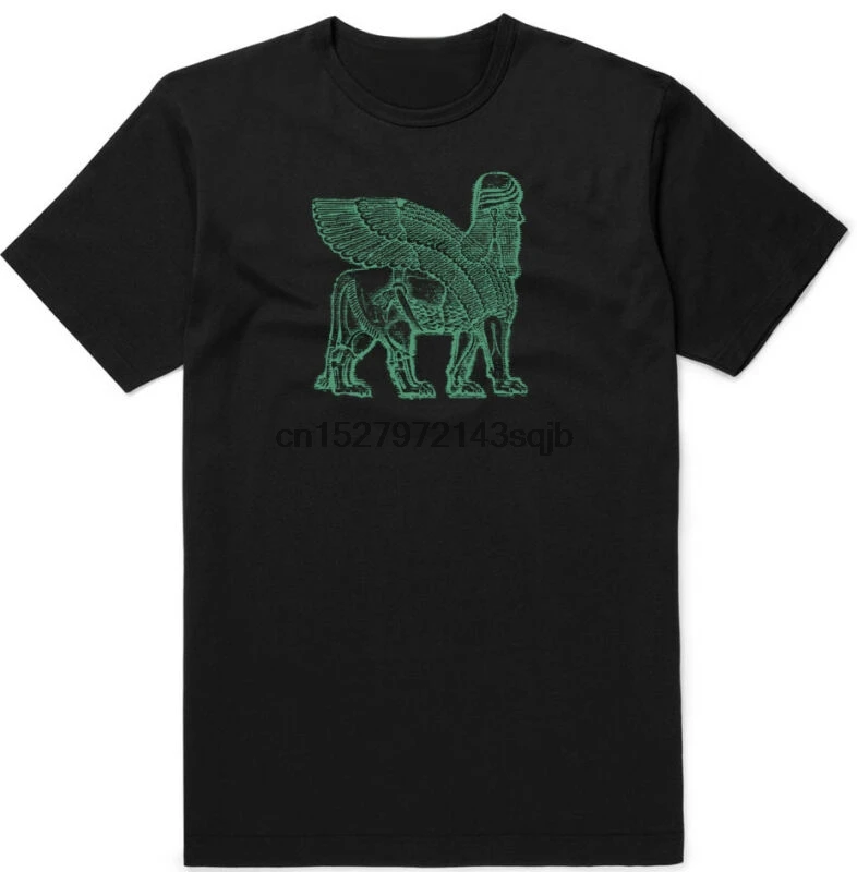 

Lammasu Assyrian Sphinx ancient historical artifact art t-shirt