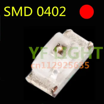 

SMD LED 0402 RED LED DIODE 1.0*0.5*0.4mm surface mounted LED red chip led(CE&Rosh)