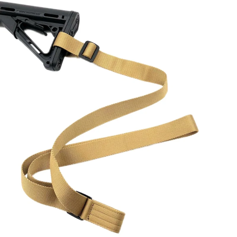 

Outdoor Tactical Military Elastic Gear Sling Strap Multifunctional Single Point Airsoft Hunting Belt Camping Survival Sling Sale