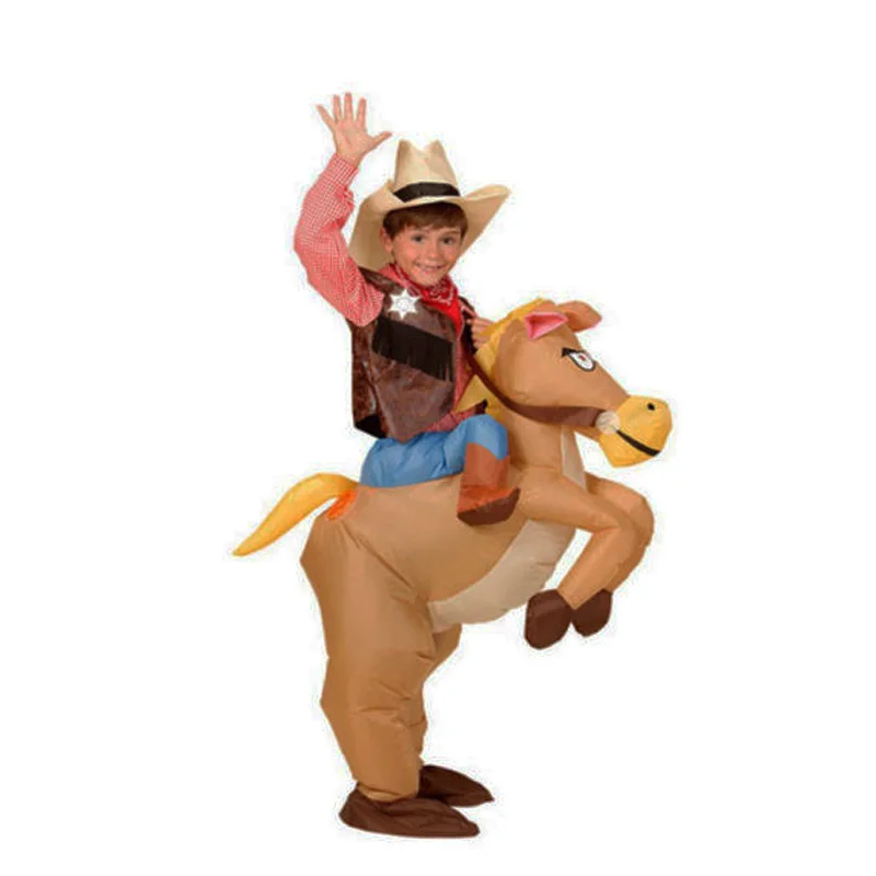 40 to 50 inch tall kids gift animal halloween costume for kids inflatable cowboy ride horse - Halloween Costumes Prices 40 to 50 inch tall kids gift animal halloween costume for kids inflatable cowboy ride horse - Halloween Costumes Prices