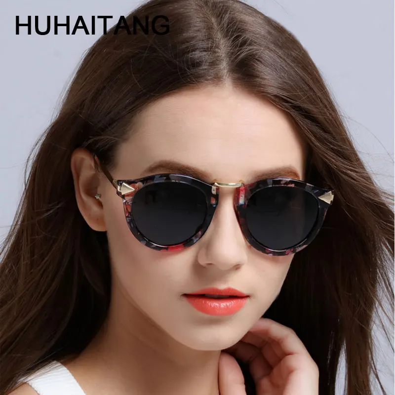 HUHAITANG роскошный бренд кошачий глаз солнцезащитные очки женские классические высококачественные элегантные солнцезащитные очки женские s очки для дизайнерских женских солнцезащитных очков