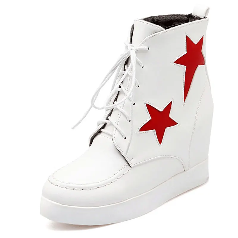 

2016 hot new winter shoes women pentagram geometric pattern flat shoes stylish and elegant lace shoes women W-Y088