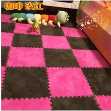 С коврик замши любое Соответствие цвета головоломки ковер вырезать спальня полный магазин-113