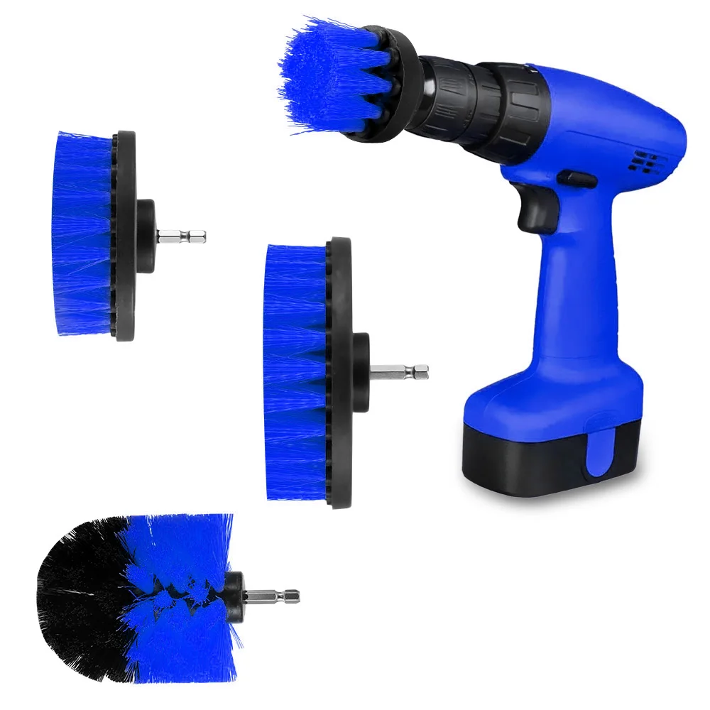 ABEDOE щетка-скруббер для автомобиля, ванной, кухни, щетки для чистки автомобильных шин, электрическая дрель, шарообразная щетка, пластиковая проволока
