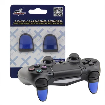 

New 1 Pair Anti Slip L2 R2 Trigger Extended Buttons Kit For PS4 Controller Analog Extenders Thumbtick